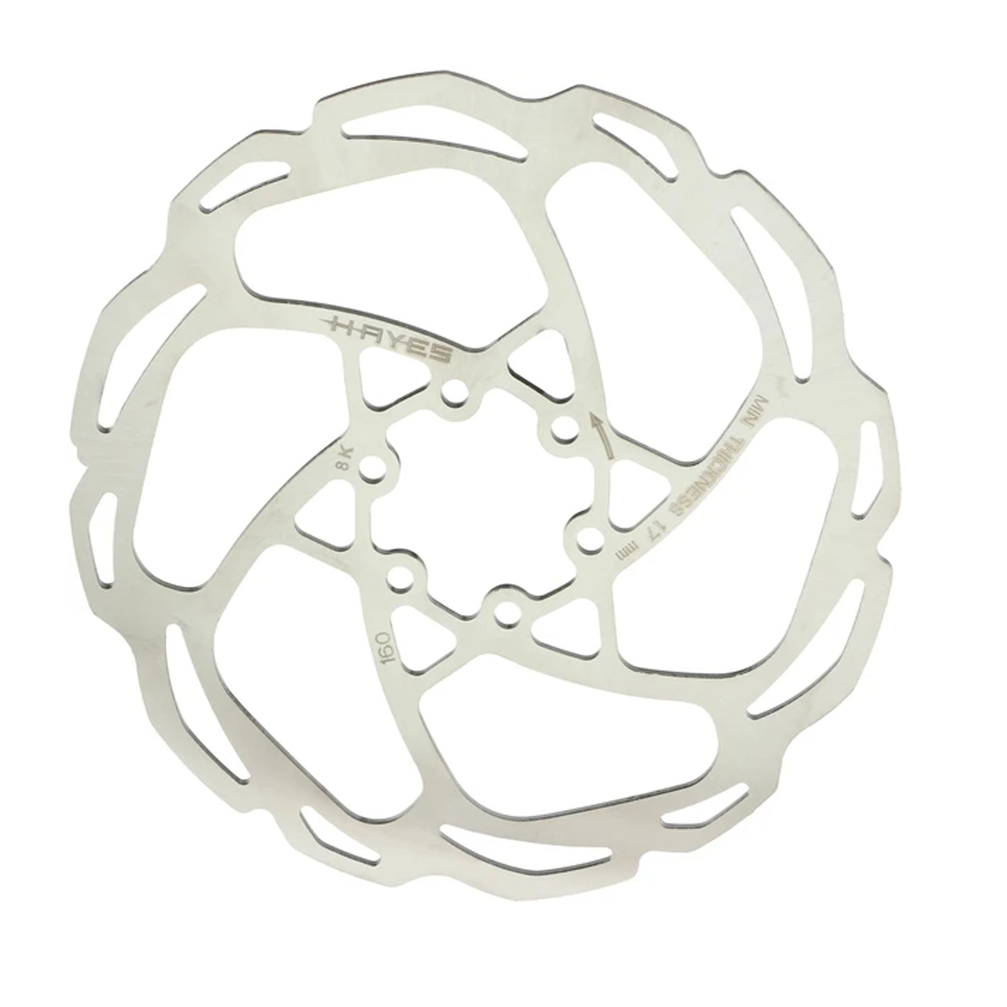 hayes 160mm disc rotor