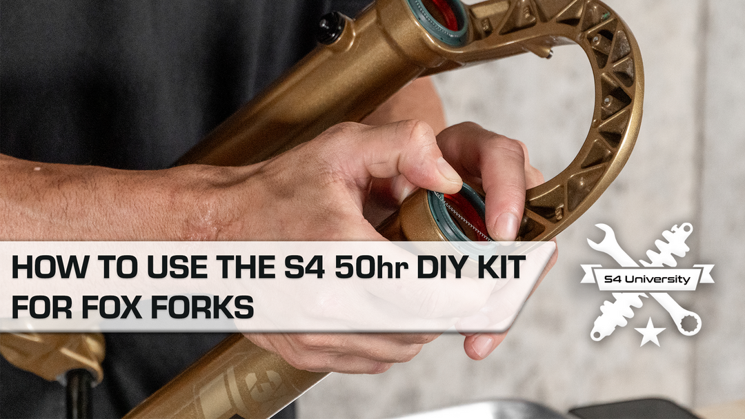 How to do a 50hr service on  your FOX fork