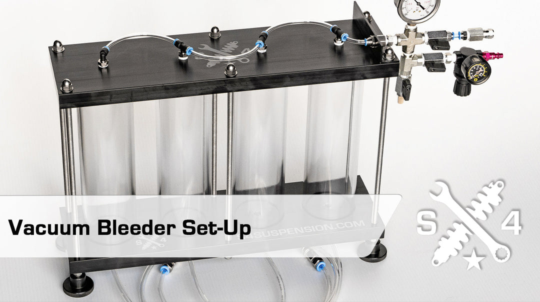 S4 Suspension Vacuum Bleeder Set-up