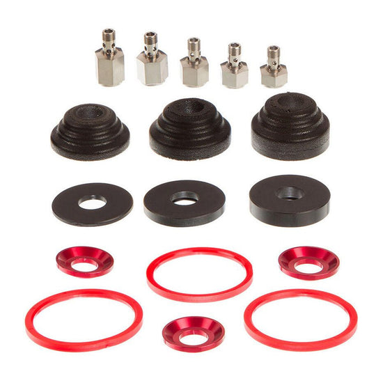 REAR SHOCK TRAVEL CHANGE KIT (INCLUDES TRAVEL REDUCERS, BOTTOM POST, AND BOTTOM OUT BUMPER) - VIVID C1+ (2024+), VIVID COIL C1+ (2025+)