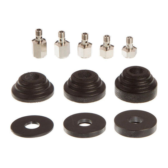 REAR SHOCK TRAVEL CHANGE KIT (INCLUDES TRAVEL REDUCERS, BOTTOM POST, AND BOTTOM OUT BUMPER) - SUPER DELUXE COIL B1 (2023-2024)