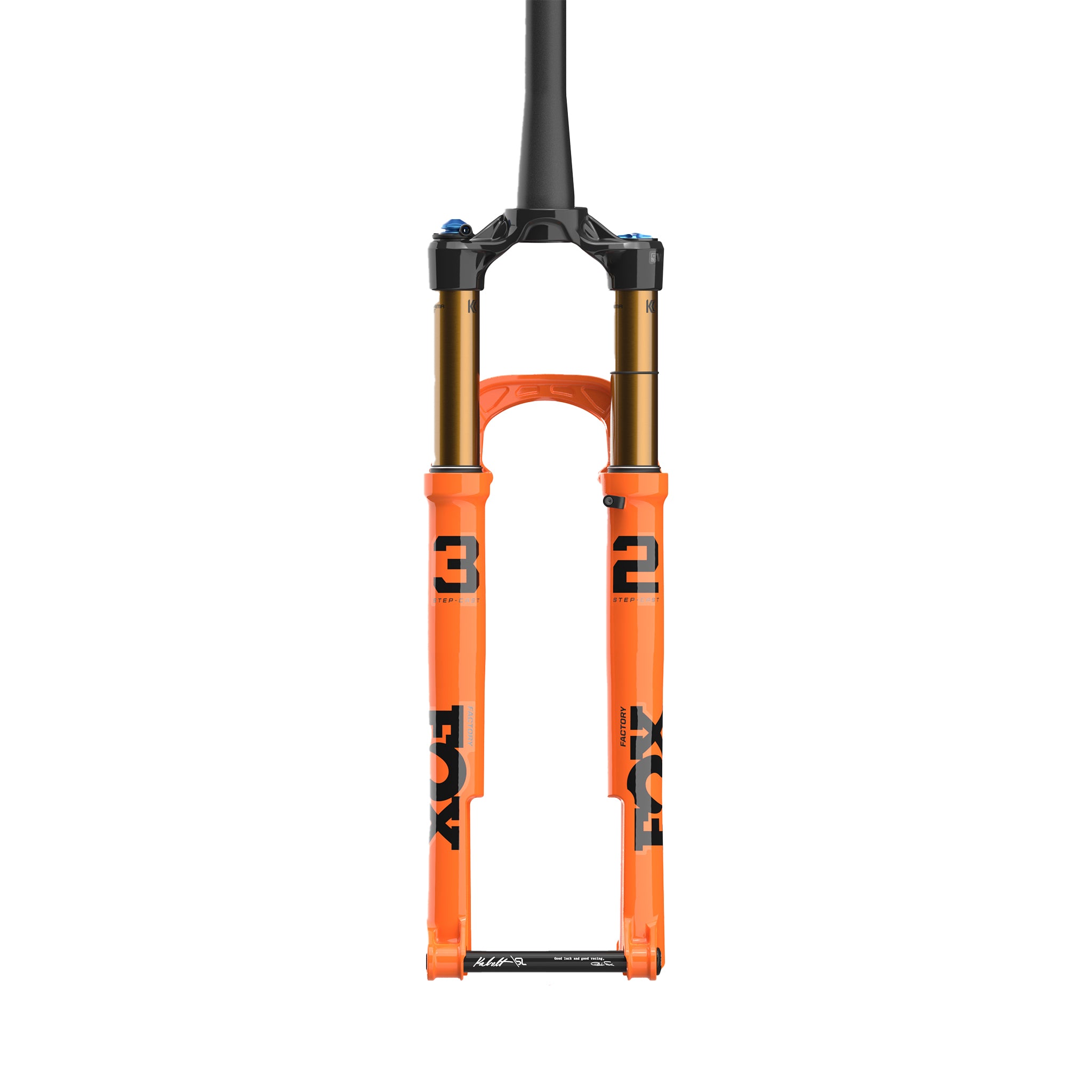 2026 Fox 32 Step-Cast Shiny Orange – S4 Suspension