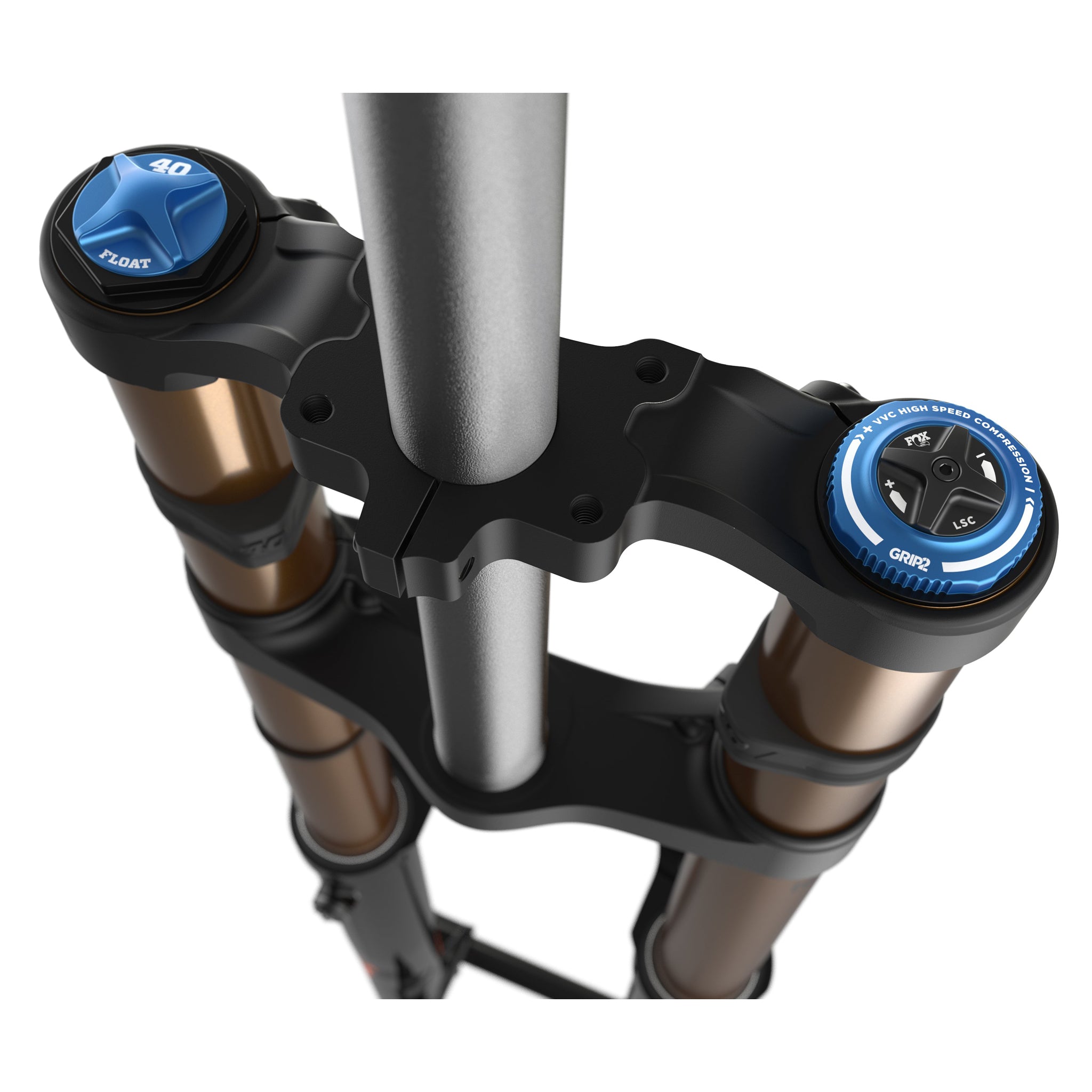 Fox 40 Shiny Black (2022-2023) – S4 Suspension