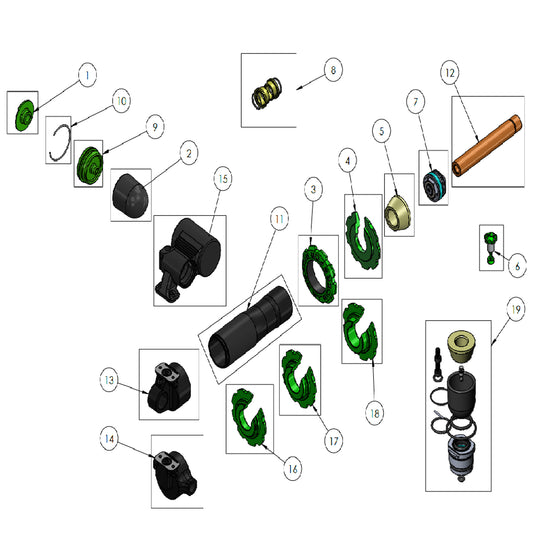 DVO Jade X factory parts